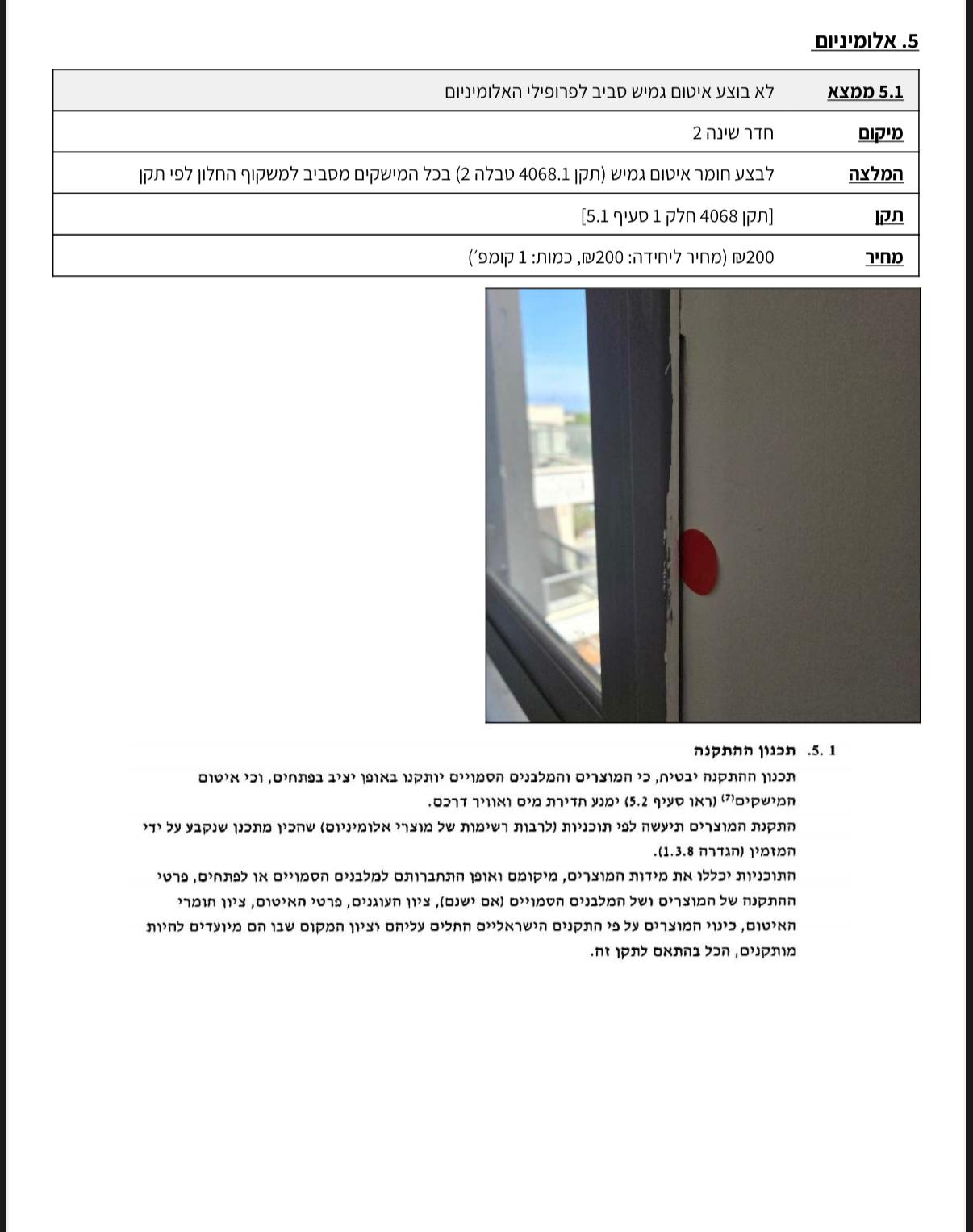 בדיקה לדוגמה 1
